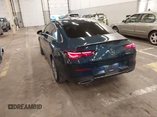 2020 Mercedes-Benz CLA with VIN W1K5J4HB7LN092625, listed as a IAAI auction lot 41193703 with 40,135 mi miles. Bid and sale history available at carsss.com. Image 3.