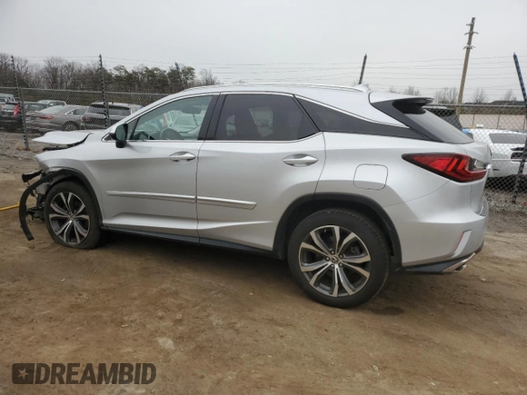2018 Lexus RX with VIN JTJBZMCA3J2034401, listed as a Copart auction lot 44561295 with 73,455 mi miles and Salvage Title. Bid and sale history available at carsss.com. Image 2.
