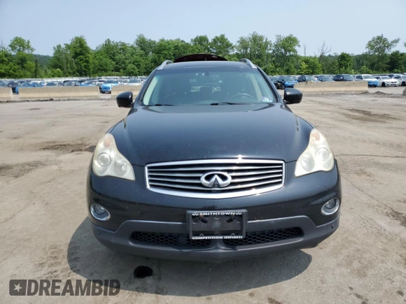 2012 Infiniti EX Journey z VIN JN1AJ0HRXCM451246, wystawiony jako Copart lot #60559115 z przebiegiem 131 180 mil mil oraz Czysty tytuł • Clean title. Historia ofert i sprzedaży dostępna na DreamBid. Obrazek 5.