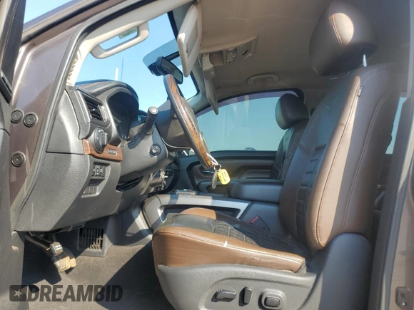 2016 Nissan Titan XD S with VIN 1N6AA1F40GN514555, listed as a Copart auction lot 46584855 with 312,334 mi miles and Salvage Title. Bid and sale history available at carsss.com. Image 7.