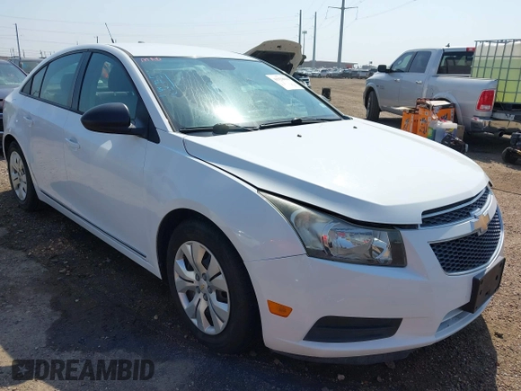 2014 Chevrolet Cruze LS with VIN 1G1PA5SH5E7156604, listed as a IAAI auction lot 41928010 with Not Provided miles and . Bid and sale history available at DreamBid. Image 1.