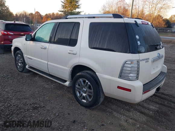 2008 Mercury Mountaineer Premier with VIN 4M2EU38838UJ04132, listed as a IAAI auction lot 41022954 with 136,449 mi miles. Bid and sale history available at carsss.com. Image 3.