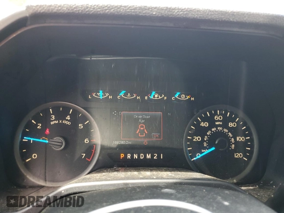 2016 Ford F-150 XLT with VIN 1FTEW1EF0GFC00343, listed as a Copart auction lot 56992855 with 166,280 mi miles and Salvage title. Bid and sale history available at DreamBid. Image 9.
