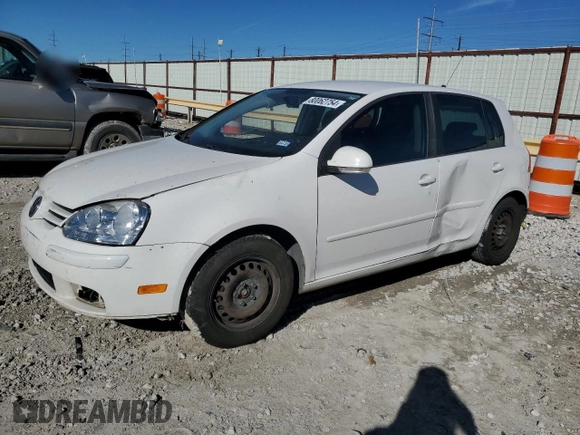 2008 Volkswagen Rabbit S with VIN WVWDB71K08W335787, listed as a Copart auction lot 80062754 with 145,248 mi miles and Salvage title. Bid and sale history available at DreamBid. Image 1.