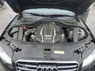 2015 Audi A8 L 4.0T with VIN WAU32AFD3FN004897, listed as a Copart auction lot 43602063 with 53,271 mi miles. Bid and sale history available at carsss.com. Image 11.