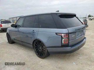 2018 Land Rover Range Rover z VIN SALGS5RE8JA507544, wystawiony jako Copart lot #48494155 z przebiegiem 96 628 mil mil oraz Czysty tytuł • Clean title. Historia ofert i sprzedaży dostępna na DreamBid. Obrazek 2.