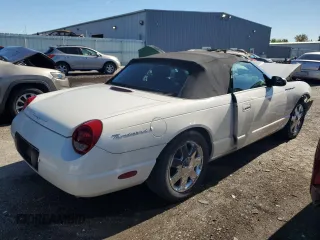 2002 Ford Thunderbird Hardtop Premium with VIN 1FAHP60A22Y129085, listed as a Copart auction lot 76359874 with Not Provided miles and Non Repairable. Bid and sale history available at DreamBid. Image 3.