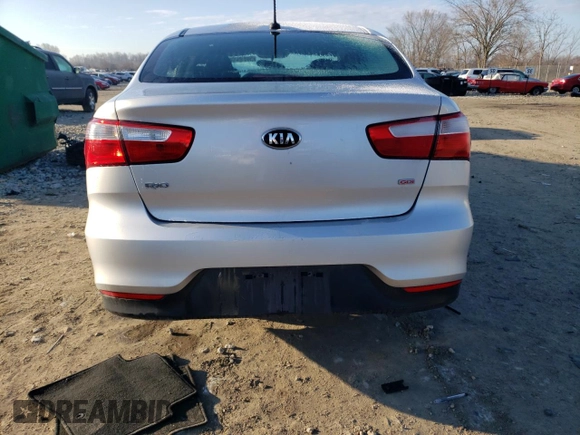 2016 Kia Rio LX with VIN KNADM4A30G6544170, listed as a Copart auction lot 50524075 with 140,705 mi miles and Salvage Title. Bid and sale history available at carsss.com. Image 6.