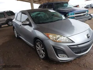 2010 Mazda Mazda3 s Sport with VIN JM1BL1H5XA1149274, listed as a IAAI auction lot 41799985 with 213,924 mi miles. Bid and sale history available at carsss.com. Image 1.