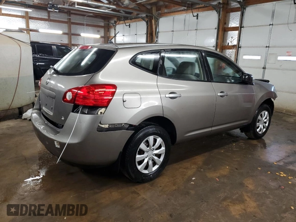 2009 Nissan Rogue SL with VIN JN8AS58T29W327928, listed as a Copart auction lot 50235425 with 146,923 mi miles and Salvage Title. Bid and sale history available at DreamBid. Image 3.