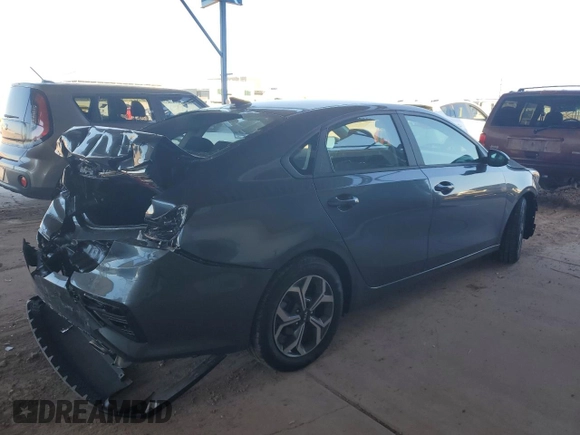 2020 Kia Forte LXS with VIN 3KPF24ADXLE209108, listed as a Copart auction lot 50099465 with 44,573 mi miles and Salvage Title. Bid and sale history available at carsss.com. Image 3.