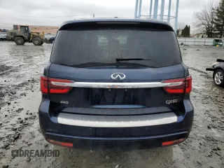 2021 Infiniti QX80 SENSORY with VIN JN8AZ2BC1M9476079, listed as a Copart auction lot 45186345 with 60,368 mi miles and Salvage Title. Bid and sale history available at carsss.com. Image 6.