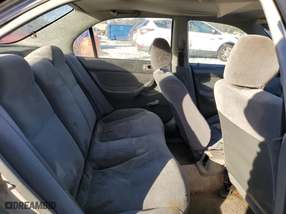 1998 Honda Civic DX with VIN 1HGEJ6622WL004591, listed as a Copart auction lot 83034814 with 282,467 mi miles and Clean Title. Bid and sale history available at carsss.com. Image 10.