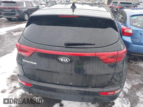 2017 Kia Sportage LX with VIN KNDPMCAC9H7187268, listed as a IAAI auction lot 41631107 with 107,135 mi miles and . Bid and sale history available at carsss.com. Image 16.