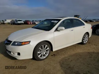 2006 Acura TSX with VIN JH4CL96826C036817, listed as a Copart auction lot 57084175 with 80,646 mi miles and Salvage title. Bid and sale history available at DreamBid. Image 1.