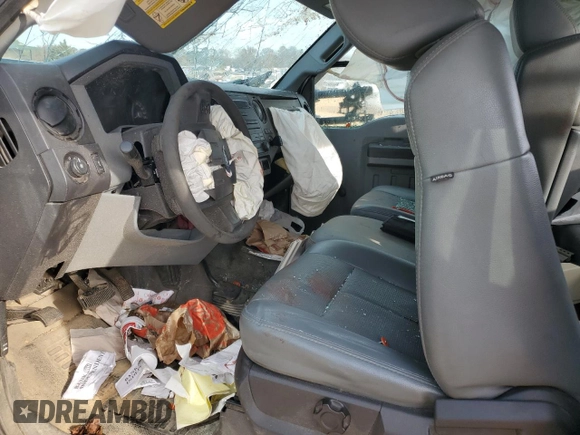 2011 Ford F-250 XL with VIN 1FT7X2B61BEC53986, listed as a Copart auction lot 83654014 with Not Provided miles and Salvage Title. Bid and sale history available at DreamBid. Image 7.