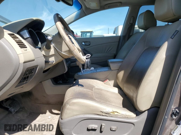 2009 Nissan Murano S with VIN JN8AZ18WX9W142797, listed as a Copart auction lot 54990065 with 205,394 mi miles and Clean Title. Bid and sale history available at carsss.com. Image 7.