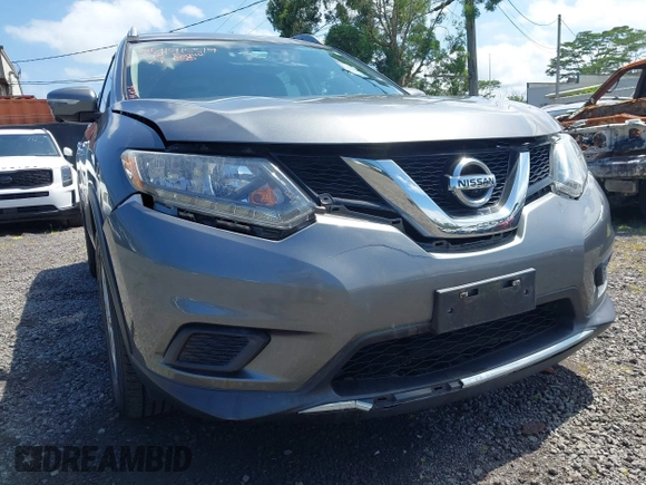 2015 Nissan Rogue SV with VIN 5N1AT2MT5FC852228, listed as a IAAI auction lot 41915519 with 296,091 mi miles. Bid and sale history available at carsss.com. Image 6.