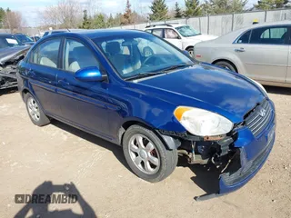 2006 Hyundai Accent GLS with VIN KMHCN46C86U055221, listed as a IAAI auction lot 42028714 with 1 mi miles. Bid and sale history available at carsss.com. Image 1.