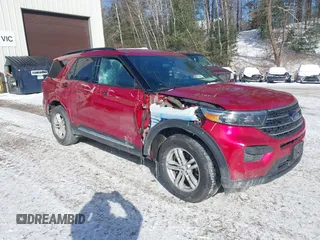 2020 Ford Explorer XLT z VIN 1FMSK8DH4LGB37905, wystawiony jako IAAI lot #41413048 z przebiegiem 81 096 mil mil oraz . Historia ofert i sprzedaży dostępna na DreamBid. Obrazek 1.