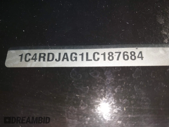 2020 Dodge Durango SXT Plus с VIN 1C4RDJAG1LC187684, выставлен на аукционе IAAI как лот 42127683 с пробегом 72 795 миль миль и . История ставок и продаж доступна на DreamBid. Изображение 18.