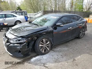 2020 Nissan Maxima SV z VIN 1N4AA6CV6LC367280, wystawiony jako Copart lot #52458595 z przebiegiem 121 594 mil mil oraz Szkoda całkowita • Salvage title. Historia ofert i sprzedaży dostępna na DreamBid. Obrazek 1.