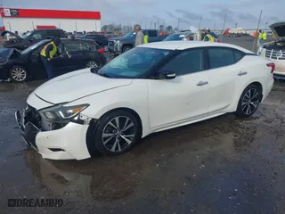 2018 Nissan Maxima SV with VIN 1N4AA6AP5JC386095, listed as a IAAI auction lot 41112752 with 164,596 mi miles. Bid and sale history available at carsss.com. Image 19.