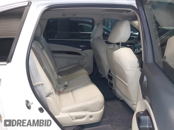 2014 Acura MDX with VIN 5FRYD3H28EB003234, listed as a IAAI auction lot 41101167 with 192,090 mi miles. Bid and sale history available at carsss.com. Image 8.
