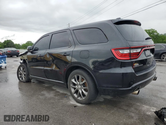 2015 Dodge Durango R/T with VIN 1C4SDHCT8FC755888, listed as a Copart auction lot 55659455 with 125,336 mi miles and Salvage title. Bid and sale history available at DreamBid. Image 2.