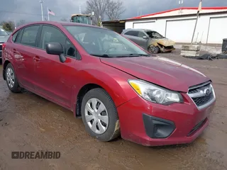 2014 Subaru Impreza 2.0i z VIN JF1GPAA65E8220428, wystawiony jako IAAI lot #41532291 z przebiegiem 46 639 mil mil oraz . Historia ofert i sprzedaży dostępna na DreamBid. Obrazek 1.