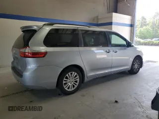 2015 Toyota Sienna XLE with VIN 5TDYK3DC9FS589378, listed as a Copart auction lot 54219075 with 117,766 mi miles and Salvage Title. Bid and sale history available at DreamBid. Image 3.