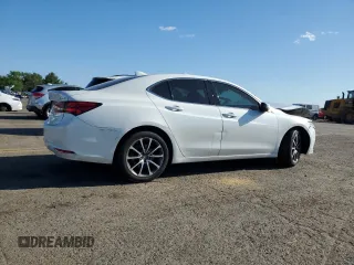 2017 Acura TLX V6 w/Technology Pkg with VIN 19UUB3F51HA002847, listed as a Copart auction lot 57144944 with 0 mi miles and Salvage Title. Bid and sale history available at carsss.com. Image 3.