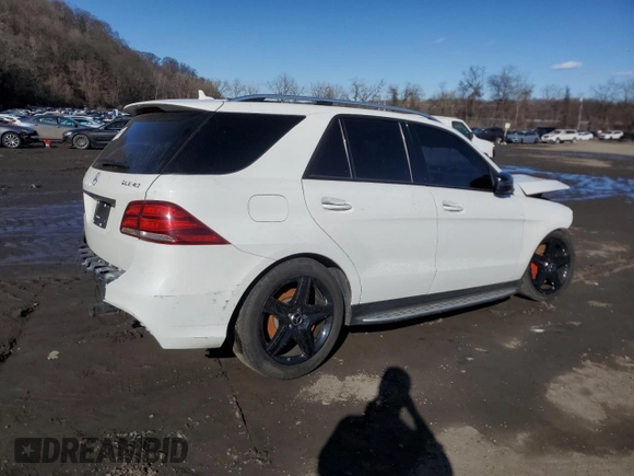 2017 Mercedes-Benz GLE 43 AMG с VIN 4JGDA6EB6HA985420, выставлен на аукционе Copart как лот 42931465 с пробегом 79 651 миль миль и Списание • Salvage title. История ставок и продаж доступна на DreamBid. Изображение 3.