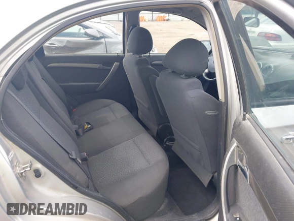 2008 Chevrolet Aveo LT with VIN KL1TG56678B069082, listed as a IAAI auction lot 42314421 with 164,296 mi miles and . Bid and sale history available at DreamBid. Image 8.