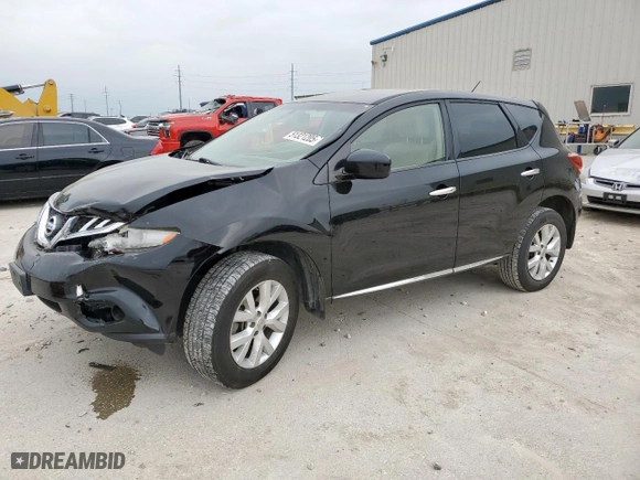 2014 Nissan Murano S with VIN JN8AZ1MU9EW414979, listed as a Copart auction lot 51321205 with 196,926 mi miles and Salvage Title. Bid and sale history available at carsss.com. Image 1.