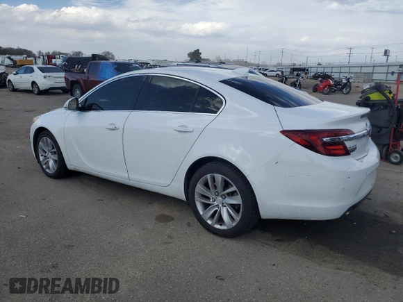 2015 Buick Regal Premium I with VIN 2G4GN5EXXF9247099, listed as a Copart auction lot 51073925 with 154,154 mi miles and Salvage Title. Bid and sale history available at carsss.com. Image 2.