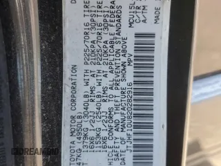 2002 Lexus RX 300 with VIN JTJHF10U820282916, listed as a Copart auction lot 67762054 with 188,965 mi miles and Salvage Title. Bid and sale history available at carsss.com. Image 13.