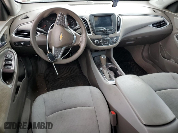 2016 Chevrolet Malibu LS with VIN 1G1ZB5ST8GF193889, listed as a Copart auction lot 60373445 with 134,821 mi miles and Salvage title. Bid and sale history available at DreamBid. Image 8.