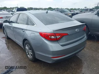 2015 Hyundai Sonata SE with VIN 5NPE24AF0FH083757, listed as a IAAI auction lot 42104496 with 138,700 mi miles and . Bid and sale history available at DreamBid. Image 3.