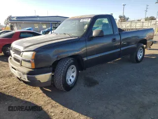 2005 Chevrolet Silverado 1500 LS with VIN 1GCEC14T45E264467, listed as a Copart auction lot 43875115 with 47,202 mi miles and Clean Title. Bid and sale history available at carsss.com. Image 1.