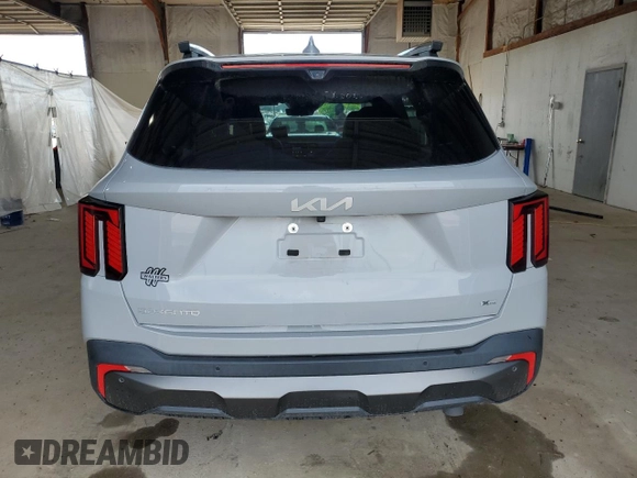 2024 Kia Sorento X-Line SX Prestige with VIN 5XYRKDJF4RG259867, listed as a Copart auction lot 57043525 with 17,685 mi miles and Salvage title. Bid and sale history available at DreamBid. Image 6.