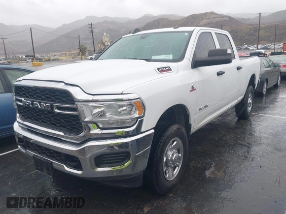 2022 Ram 2500 Tradesman with VIN 3C6UR5CL4NG371974, listed as a IAAI auction lot 41712872 with 46,482 mi miles. Bid and sale history available at carsss.com. Image 17.