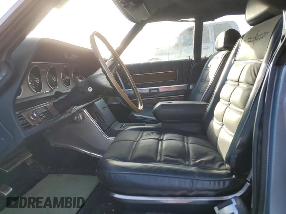 1969 Ford Thunderbird with VIN 9Y87N109391, listed as a Copart auction lot 76950694 with 4,603 mi miles and Clean Title. Bid and sale history available at DreamBid. Image 7.