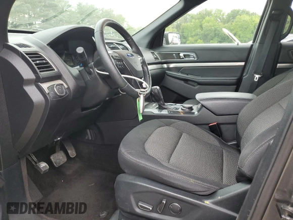 2018 Ford Explorer XLT with VIN 1FM5K8DH0JGB50614, listed as a Copart auction lot 58056835 with 106,595 mi miles and Salvage title. Bid and sale history available at DreamBid. Image 7.