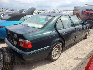 2001 BMW 5 Series 540iA with VIN WBADN63471GM71573, listed as a Copart auction lot 73868984 with 0 mi miles and Non Repairable. Bid and sale history available at carsss.com. Image 3.