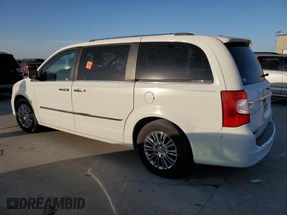 2011 Chrysler Town & Country Limited with VIN 2A4RR6DG9BR783006, listed as a Copart auction lot 50031825 with 135,627 mi miles and Salvage Title. Bid and sale history available at carsss.com. Image 2.