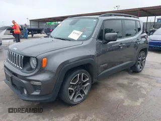 2020 Jeep Renegade Latitude with VIN ZACNJABB8LPL62919, listed as a IAAI auction lot 42161042 with 94,948 mi miles and . Bid and sale history available at DreamBid. Image 2.