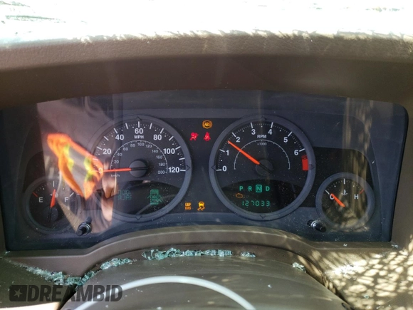 2007 Jeep Compass Sport with VIN 1J8FF47W67D356071, listed as a Copart auction lot 50372755 with 127,033 mi miles and Salvage Title. Bid and sale history available at carsss.com. Image 9.