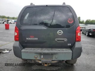 2005 Nissan Xterra SE with VIN 5N1AN08W25C652022, listed as a Copart auction lot 57664775 with Not provided miles and Salvage title. Bid and sale history available at DreamBid. Image 6.