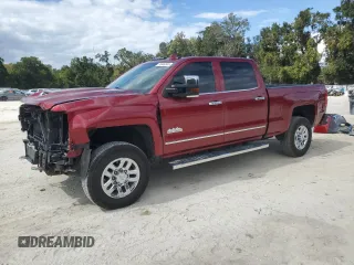 2018 Chevrolet Silverado 3500HD High Country with VIN 1GC4K1EY5JF127244, listed as a Copart auction lot 76946504 with 111,674 mi miles and Salvage Title. Bid and sale history available at DreamBid. Image 1.